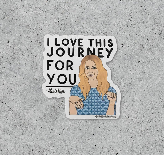 Love This Journey Alexa Decal