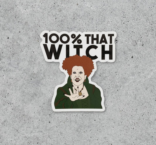 100% That Witch Winnie Decal